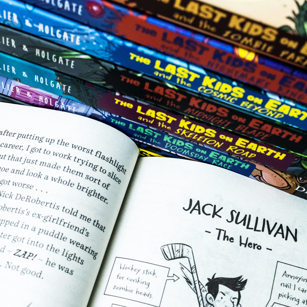 The Last Kids on Earth Series 1-8 Collection Set by Max Brallier | Fun Children's Adventure Books – Zombie Apocalypse, Action & Exciting Stories