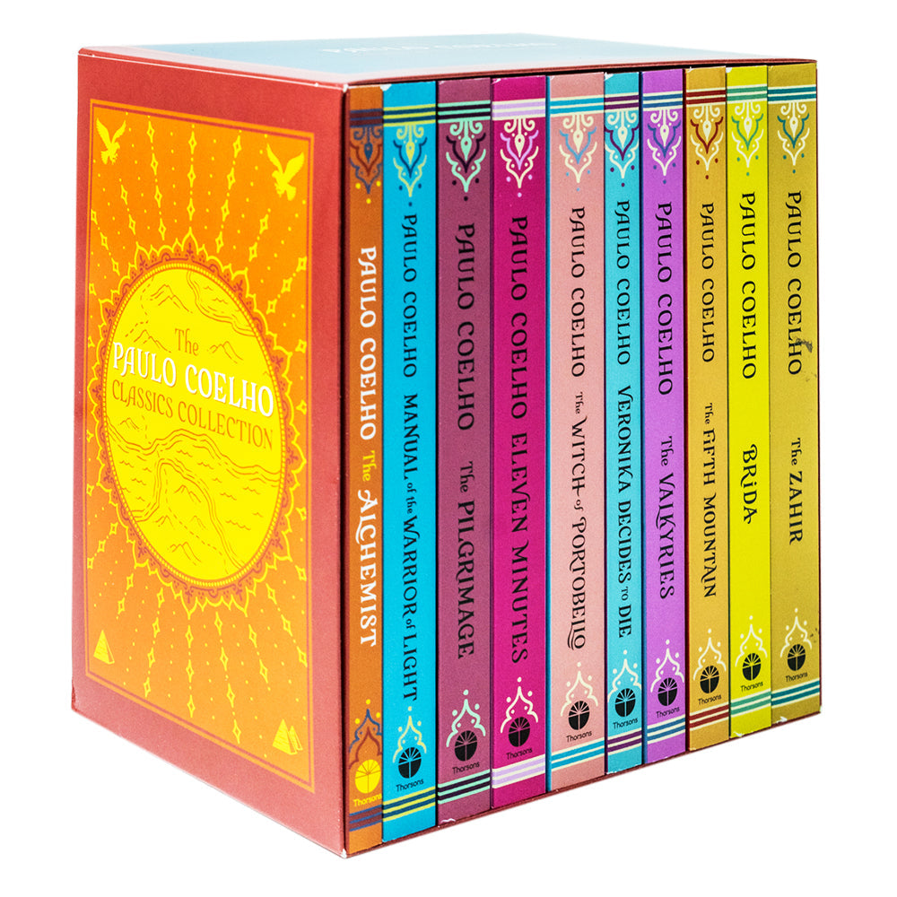 Paulo Coelho Classics 10-Book Box Set | The Alchemist, The Zahir & More | Bestselling Fiction, Philosophy, Spirituality, Wisdom & Modern Literature