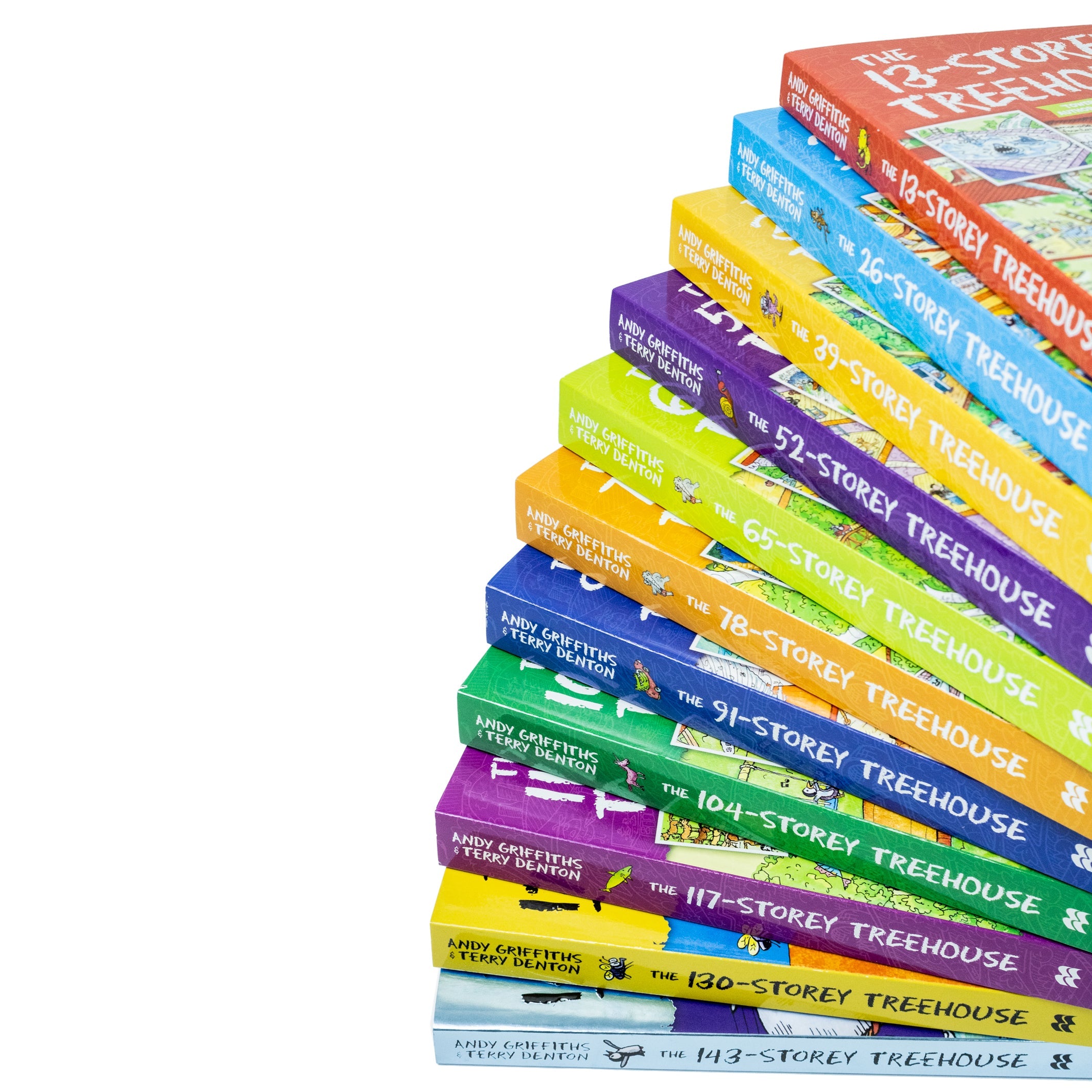 The Treehouse Story Books 1-11 Collection by Andy Griffiths – Includes  26-Storey Treehouse, and More – A Fun, Hilarious & Imaginative Kids' Series!
