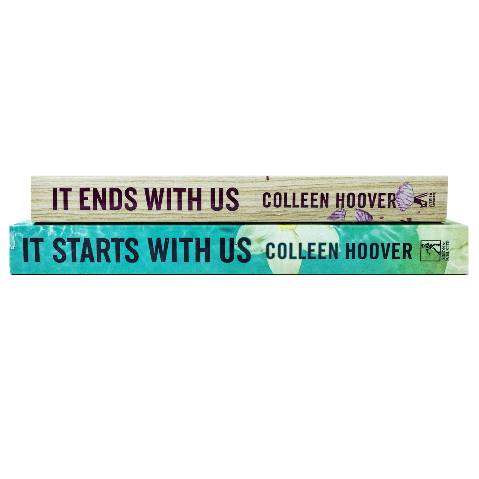 It Starts with Us & It Ends with Us Book Set by Colleen Hoover | Emotional Contemporary Romance, Love, Family Drama, Bestseller Collection