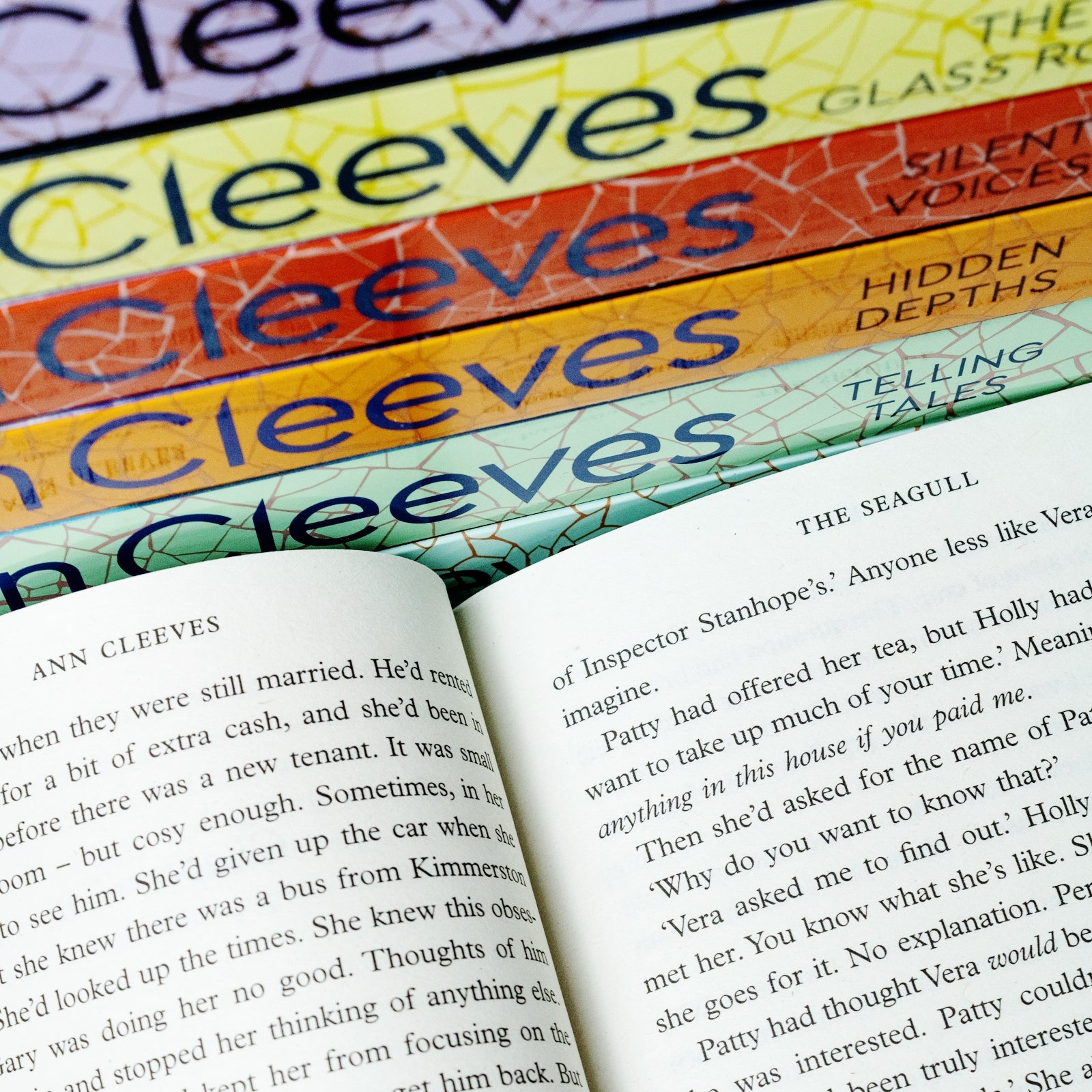 Ann Cleeves Vera Stanhope 8 Books Series Collection Set (The Seagull, Glass Room) - Mystery Crime Novels by Bestselling Author, British Fiction