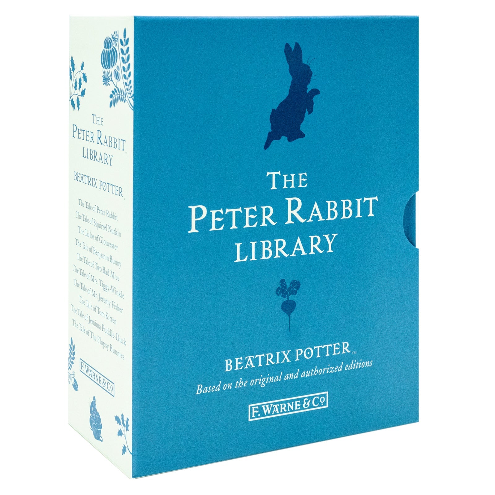 Peter Rabbit 10-Book Box Set by Beatrix Potter – Classic children's books, illustrated bunny tales, bedtime stories, perfect gift for ages 0–6