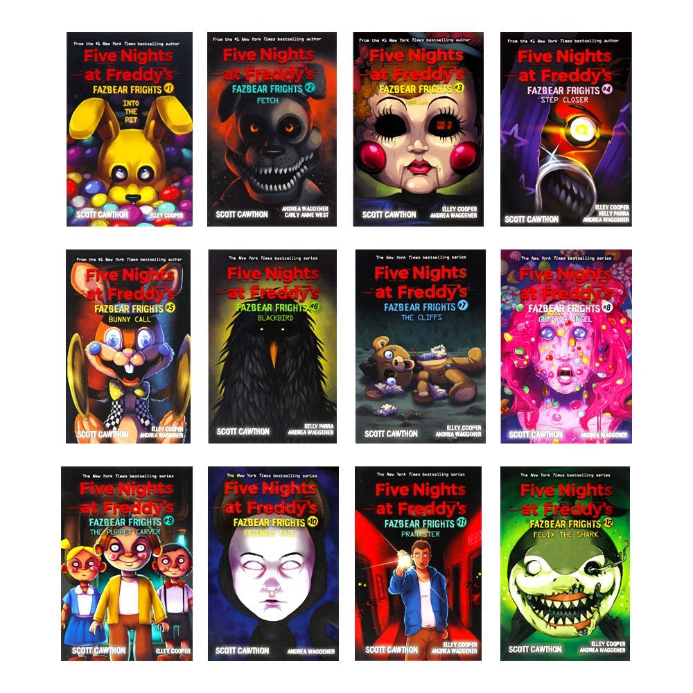 Five Nights at Freddy's: Fazbear Frights 12 paperback Book Box Set | Spooky Horror Stories & Thrilling Adventures for Young Readers & FNAF Fans