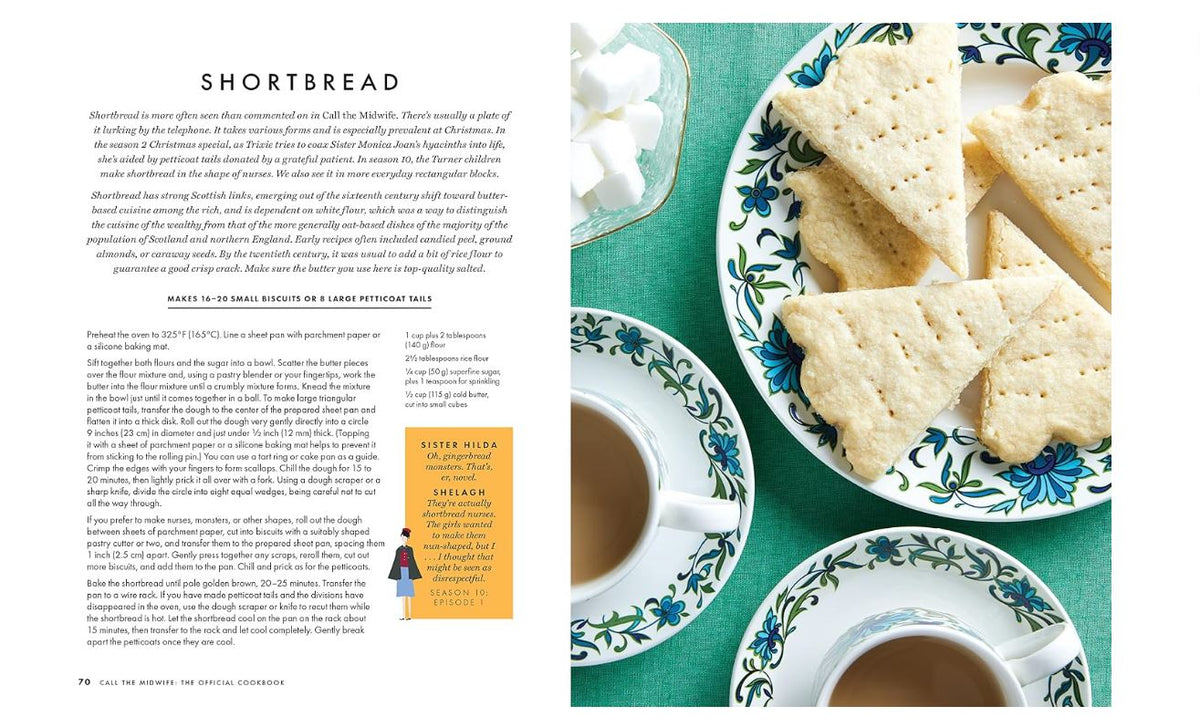 Call the Midwife: The Official Cookbook by Annie Gray – 50 Classic Recipes Inspired by the Beloved BBC Series | British Cooking & Traditional Recipes | Hardcover Book