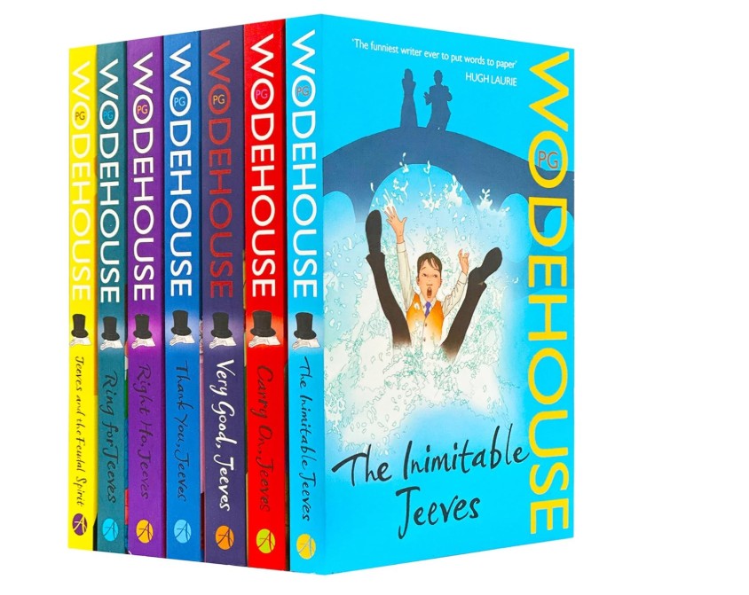 The Best of Wodehouse Collection 7 Books Set By P.G. Wodehouse (The Feudal spirit ,  Ring For Jeeves, Very good Jeeves, Thank You Jeeves, Carry on Jeeves, Inimitable Jeeves, Right Ho Jeeves)