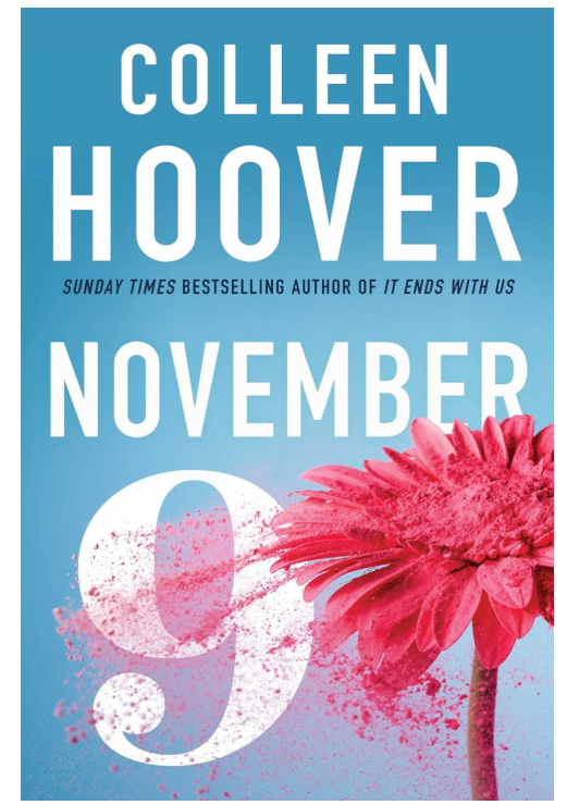 November 9 by Colleen Hoover (Paperback Novel)