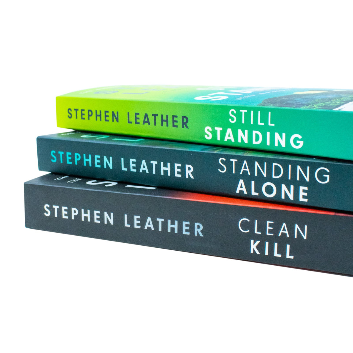 Stephen Leather – 3 Book Thriller Collection Set (Clean Kill, Still Standing, Standing Alone) | Action, Suspense, Mystery Fiction Novels