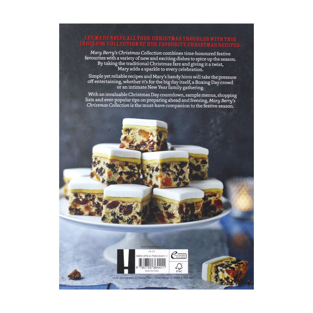 Mary Berry’s Christmas Collection Book (Hardback) | 100+ Festive Recipes & Tips – Easy Holiday Cooking, Baking, Entertaining & Seasonal Meal Prep
