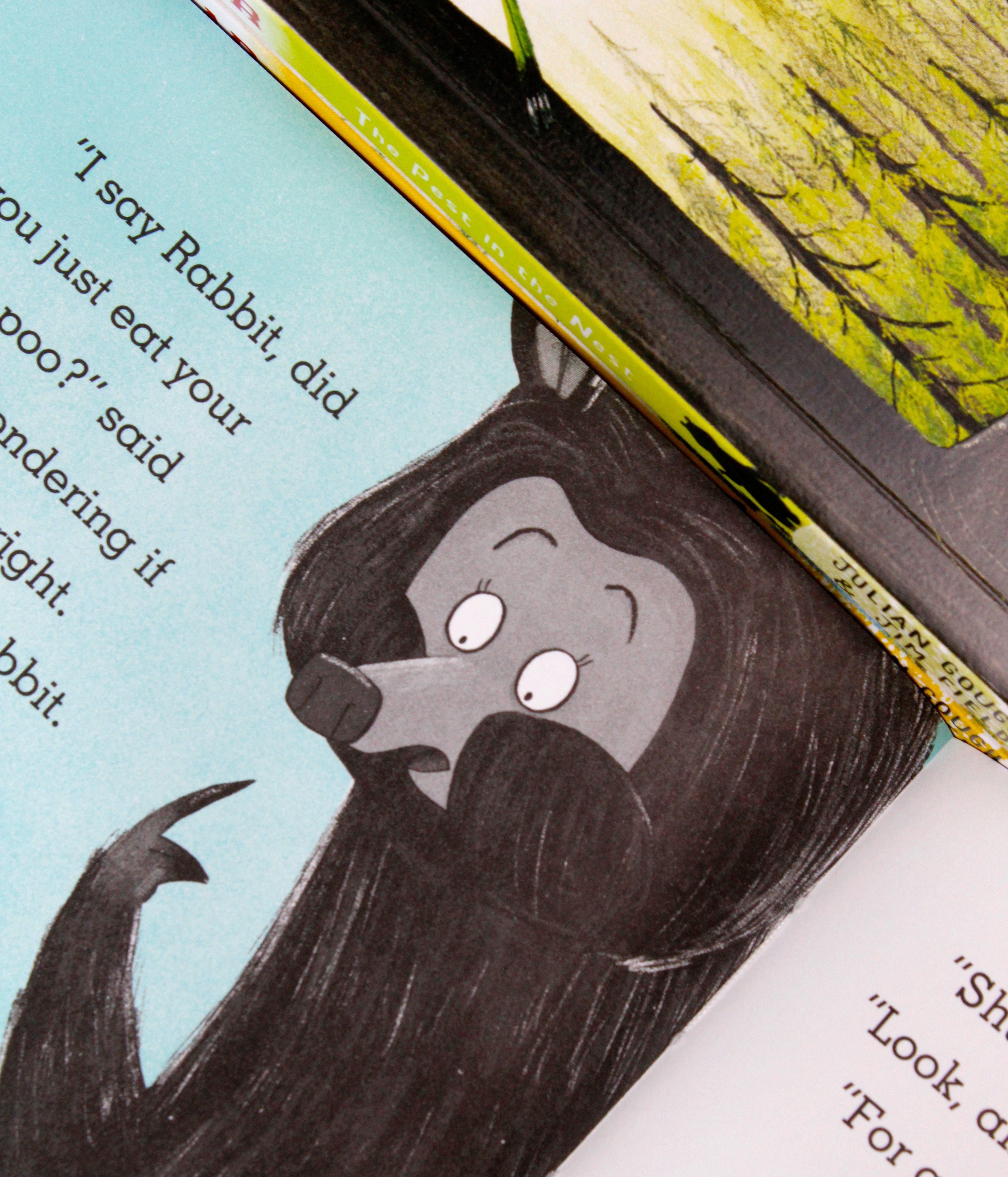 The Rabbit and Bear Collection 3 Books Box Set - Rabbit's Bad Habits, The Pest in the Nest & Attack of the Snack - Fun Adventure Books for Kids