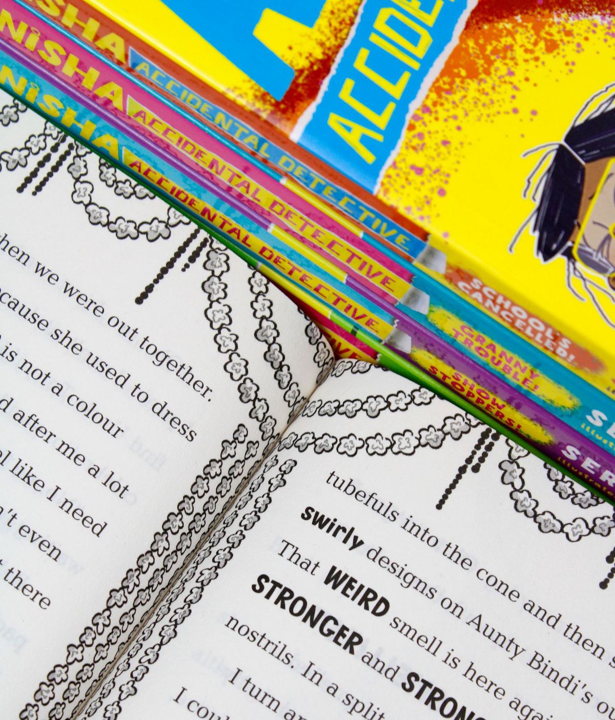 Anisha Accidental Detective Series 5 Book Collection Set by Serena Patel – Fun Mystery Adventures for Kids 9+, Humorous Fiction Series