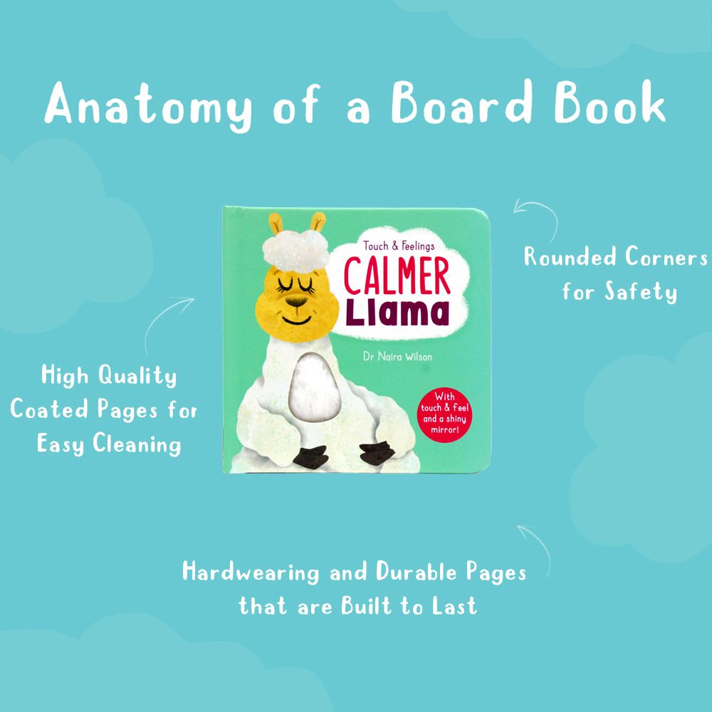 My First Behaviours Touch & Feelings 4-Book Gift Set by Dr Naira Wilson | Board Books for Toddlers – Early Learning, Emotions & Family Education