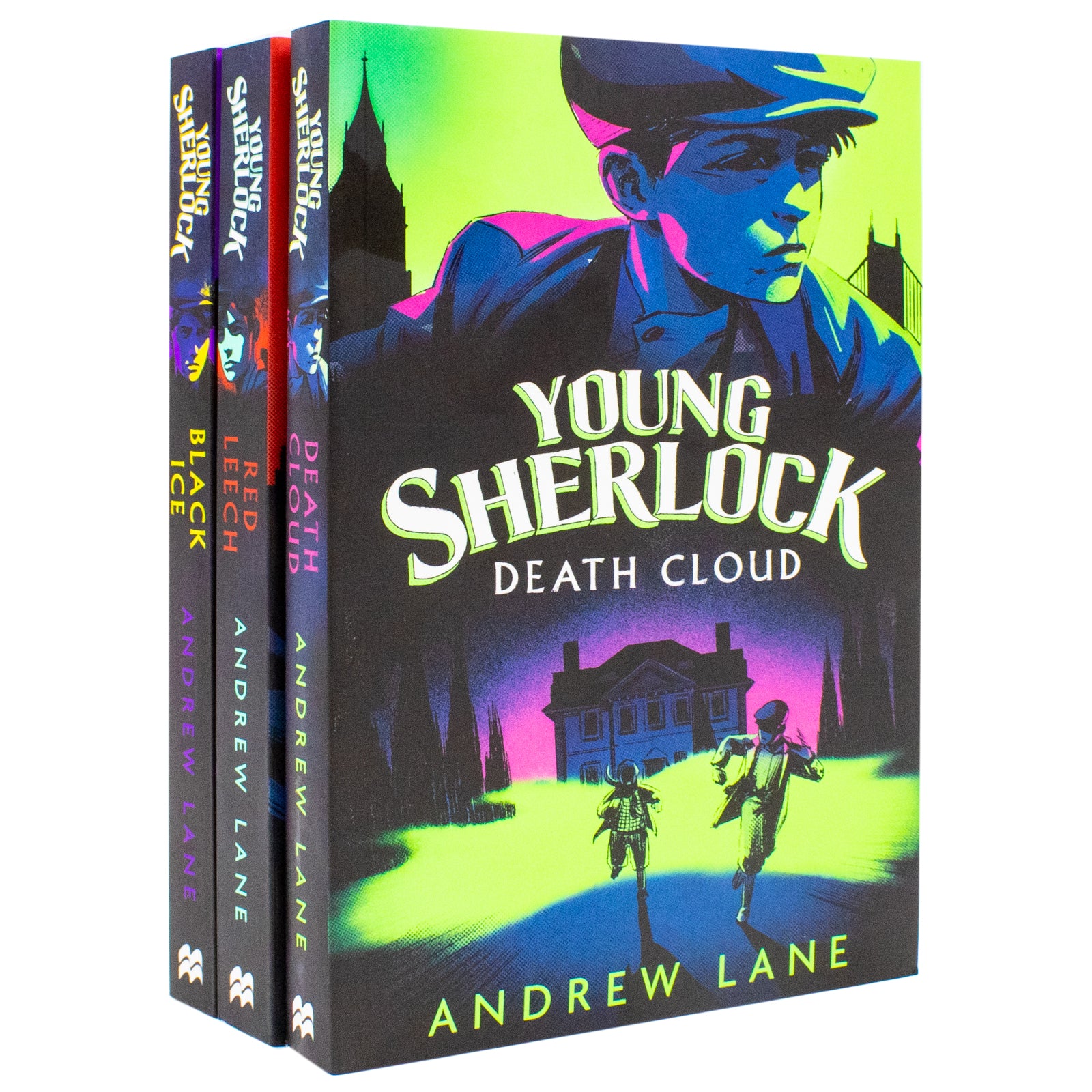 Young Sherlock Holmes Series Collection 3 Books Set by Andrew Lane (Death Cloud, Black Ice & Red Leech)