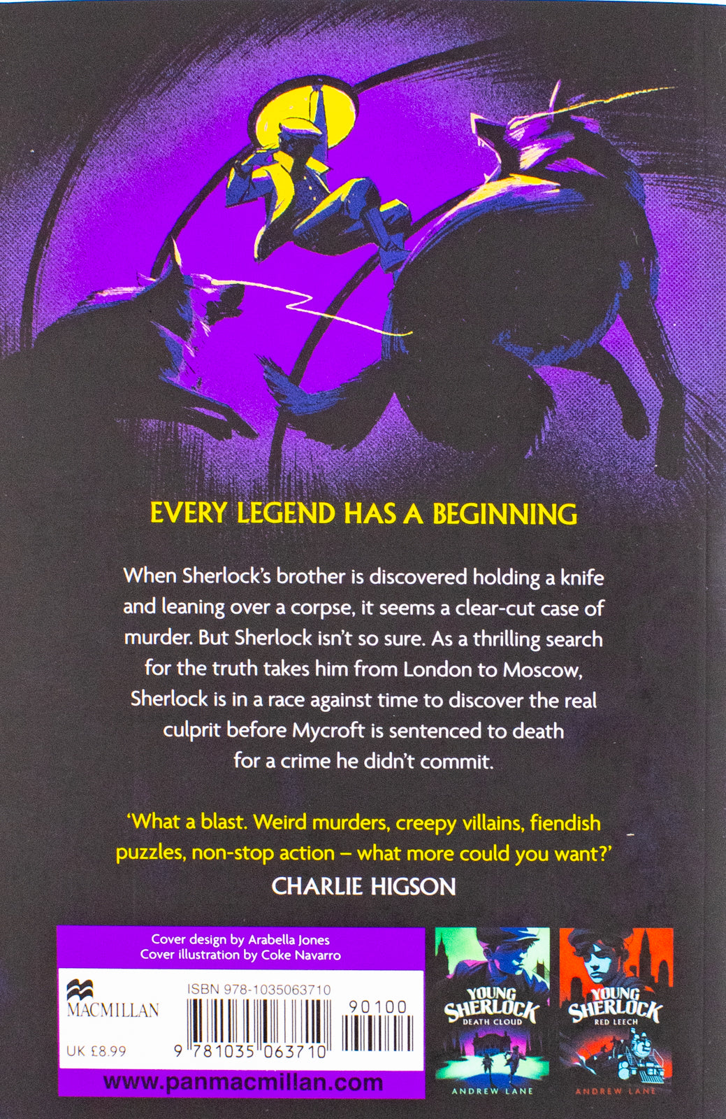 Young Sherlock Holmes Series Collection 3 Books Set by Andrew Lane (Death Cloud, Black Ice & Red Leech)