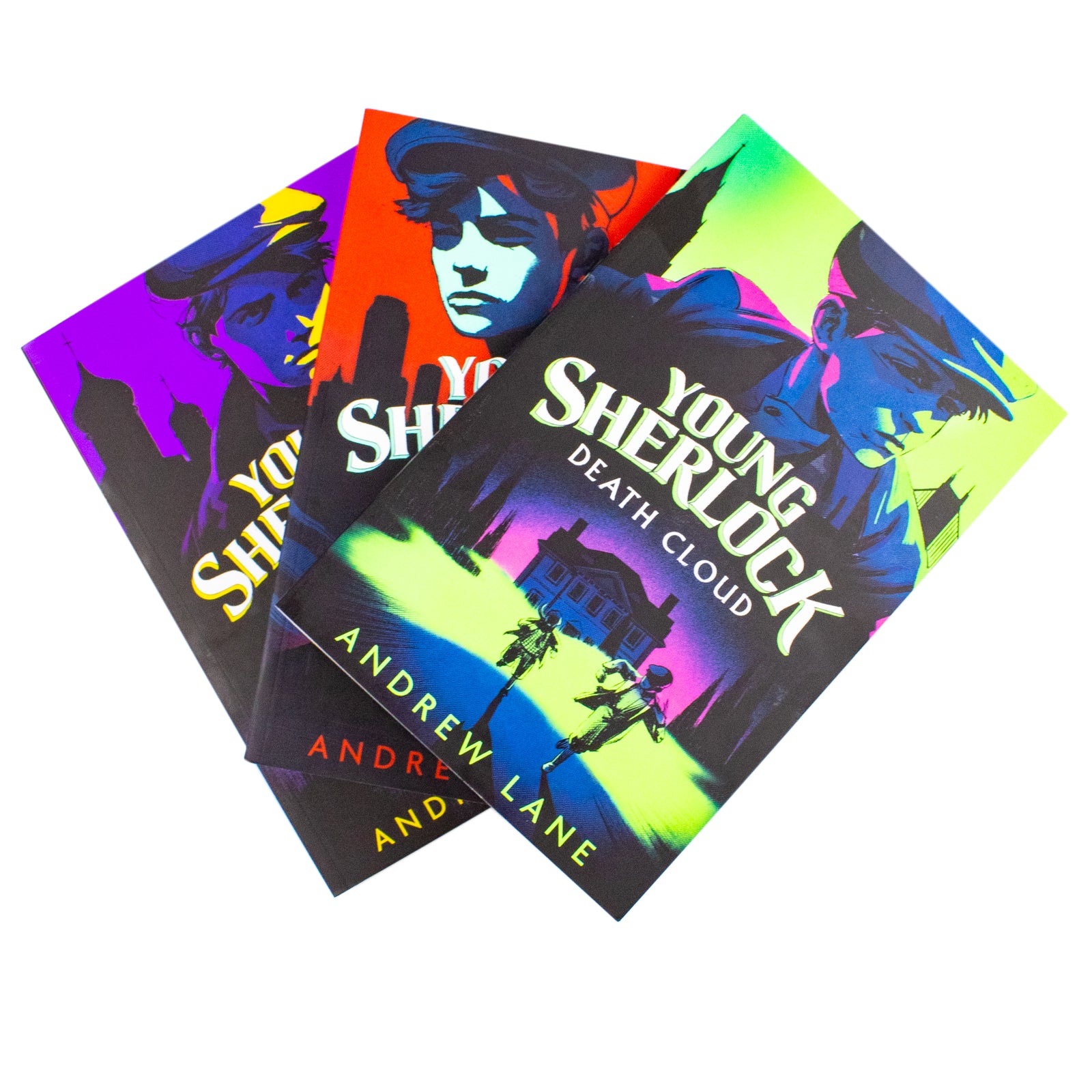 Young Sherlock Holmes Series Collection 3 Books Set by Andrew Lane (Death Cloud, Black Ice & Red Leech)