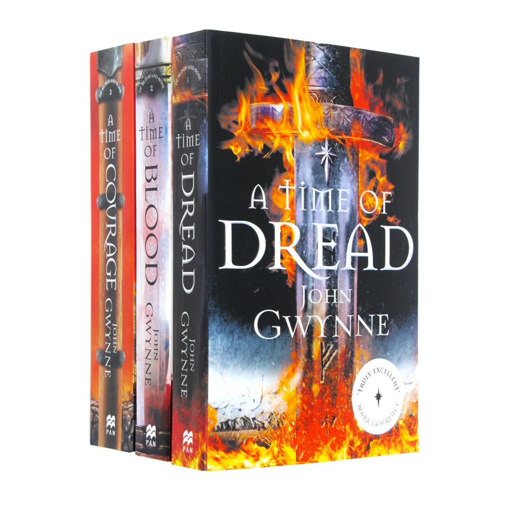 John Gwynne Of Blood and Bone Series 3 Book Collection | Epic Fantasy Adventure with Magic, Battles, Heroes & Quests| Dread, Blood & Courage