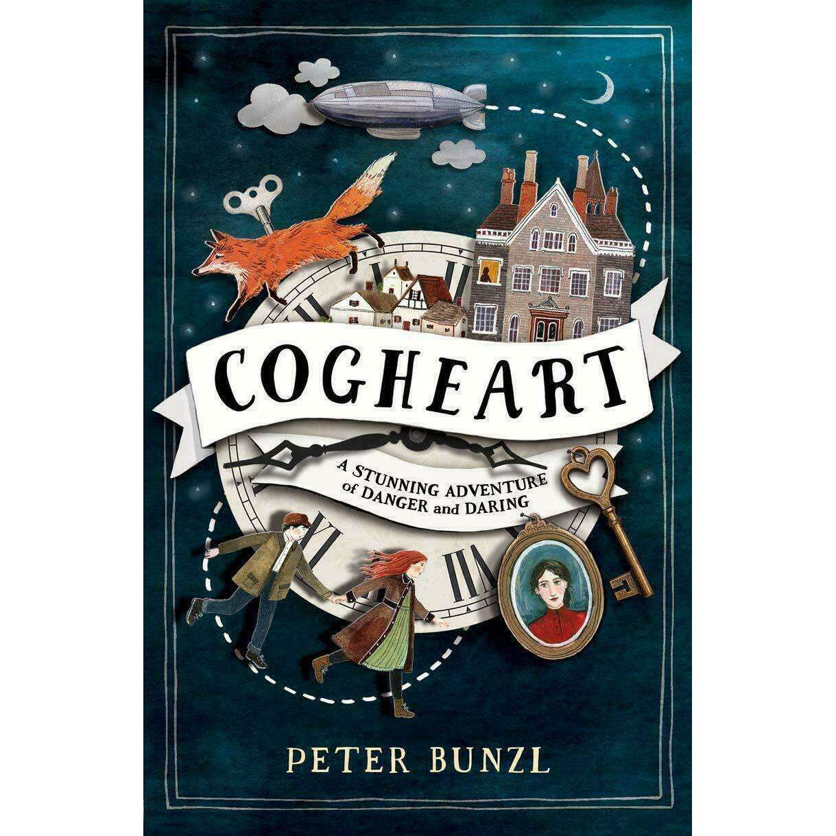 A Cogheart Adventure Series 4 paperback Book Collection Set by Peter Bunzl | Children's Fantasy Adventure Books | Imaginative Stories for 8+ years