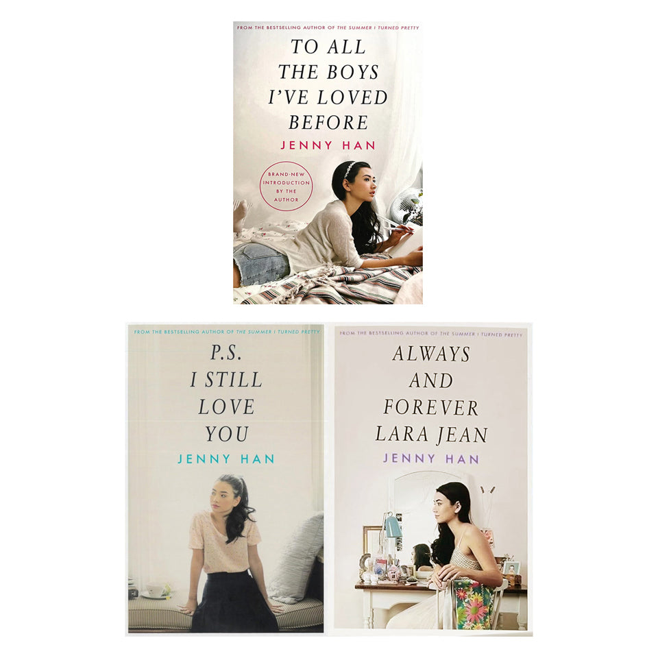 To All The Boys I've Loved Before Trilogy by Jenny Han | 3-Book YA Romance Set – Teen Love Stories, Coming-of-Age Fiction, Bestselling Series