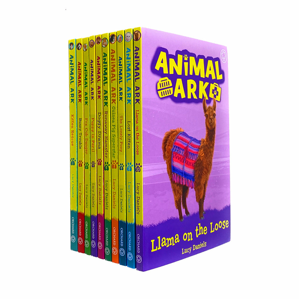 Animal Ark 10-Book Set Collection by Lucy Daniels | Heartwarming Children's Animal Stories, Adventure, Friendship & Rescue - Perfect for Kids Age 8+