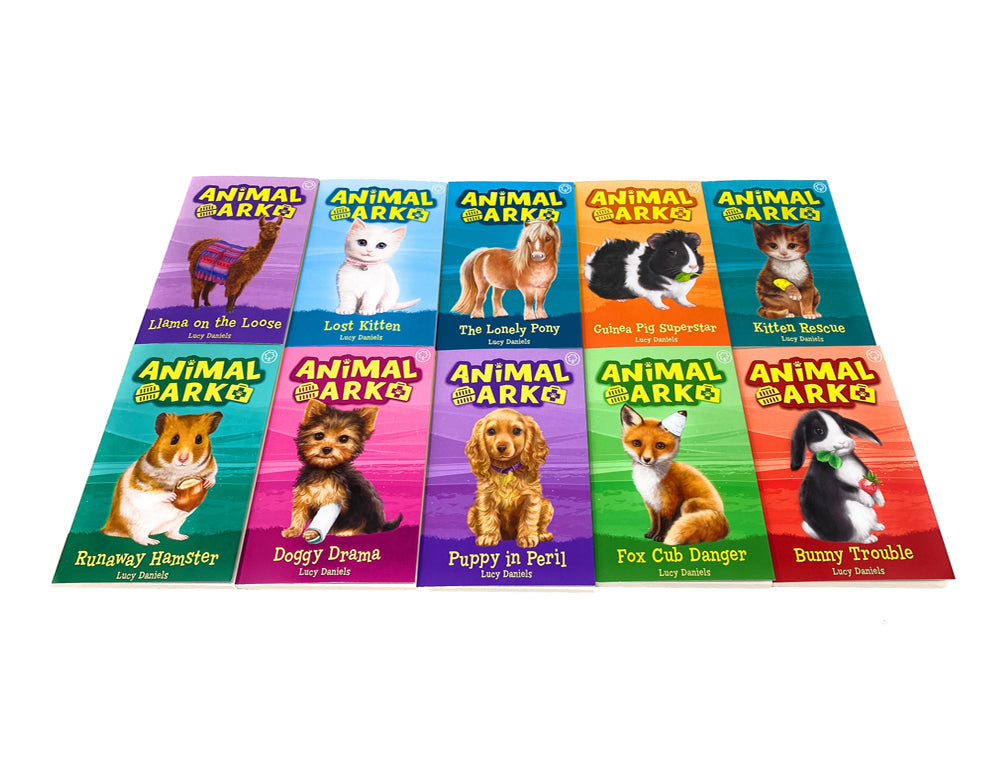 Animal Ark 10-Book Set Collection by Lucy Daniels | Heartwarming Children's Animal Stories, Adventure, Friendship & Rescue - Perfect for Kids Age 8+