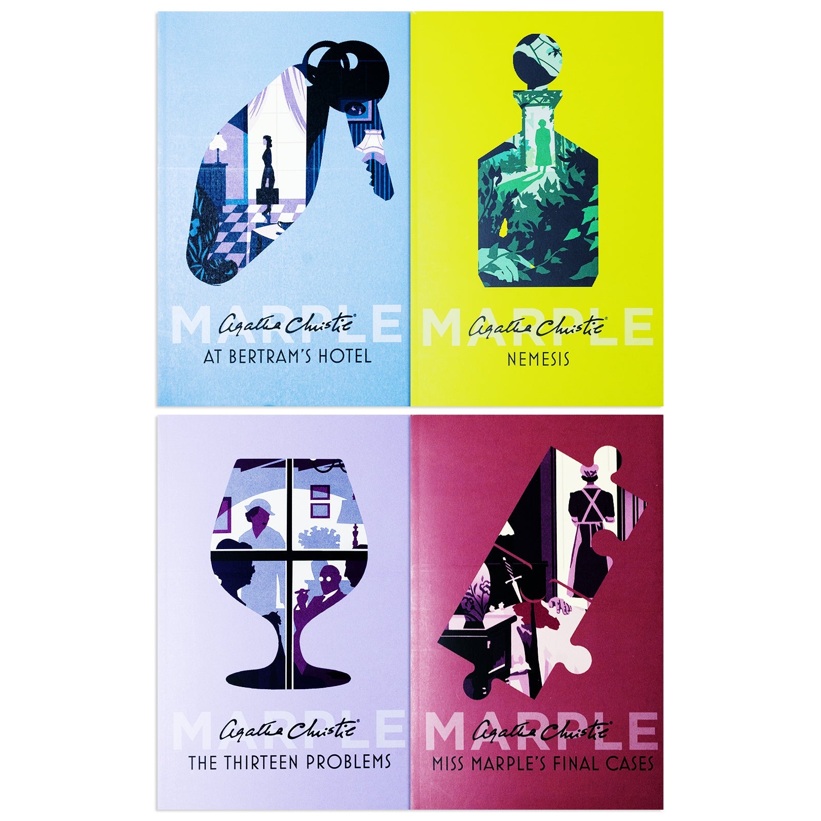 Miss Marple 11-14 Collection 4 Book Set by Agatha Christie – Classic Mystery & Crime Novels, Thrilling Whodunits, Suspenseful Detective Stories