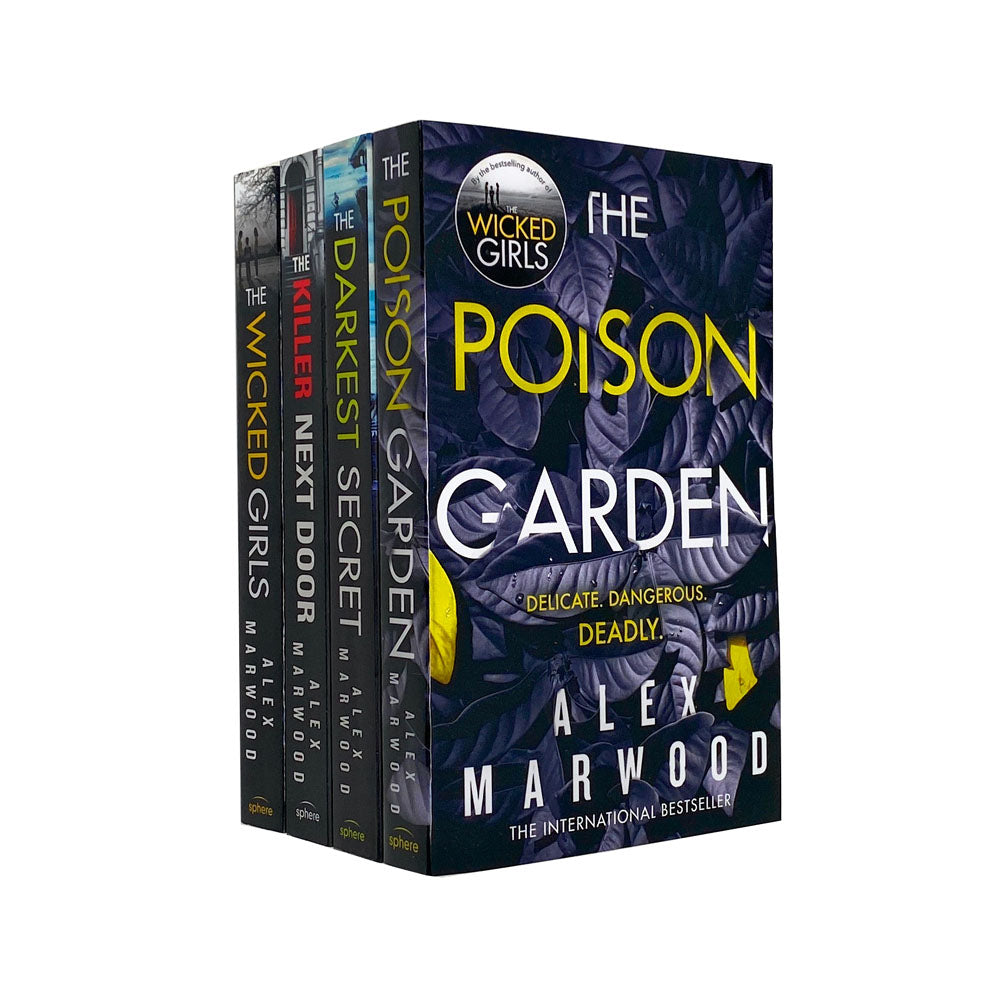 Alex Marwood 4-Book Set | Gripping Thriller Collection: Poison Garden, Darkest Secret, Killer Next Door & Wicked – Suspense, Mystery & Crime Fiction