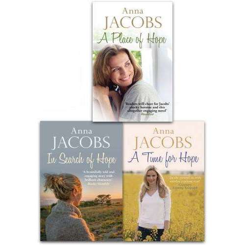 Anna Jacobs The Hope Stories 3 Book Collection Set – Heartwarming Fiction Series Novels with Emotional Journeys for Young Adult Readers