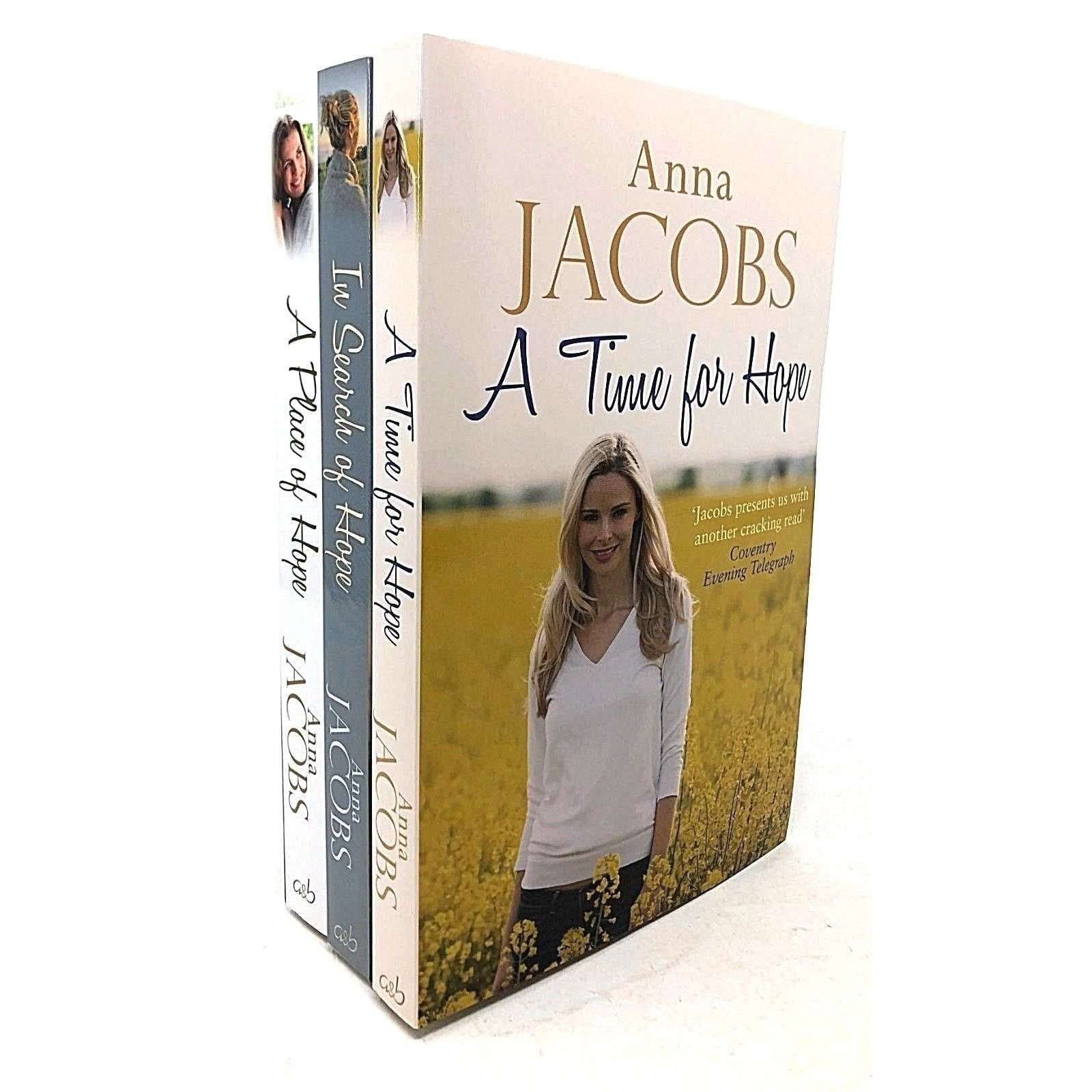Anna Jacobs The Hope Stories 3 Book Collection Set – Heartwarming Fiction Series Paperback Novels with Emotional Journeys for Young Adult Readers