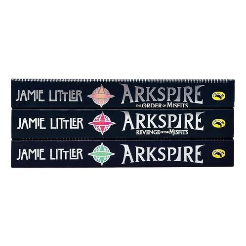 Arkspire Series 3 Books Collection Set By Jamie Littler (Arkspire, The Order of Misfits and Revenge of the Misfits) | Paperback