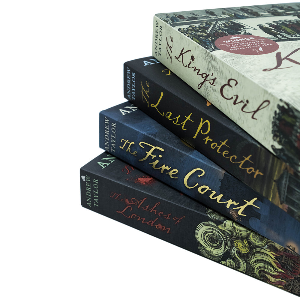 James Marwood & Cat Lovett Series 4 Book Set by Andrew Taylor| Historical Mystery & Thriller Collection – Suspenseful Fiction, Adventure & Reading Fun