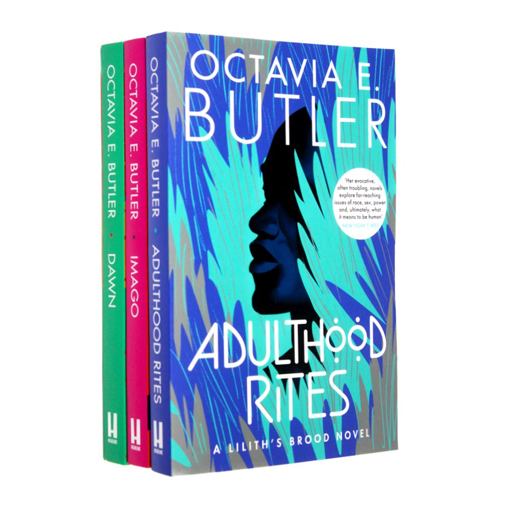 Lilith's Brood Series by Octavia Butler|3 Book Sci-Fi Collection Set |Imago, Adulthood Rites, Dawn |Aliens, Dystopian, Humanity, Future & Epic Fiction