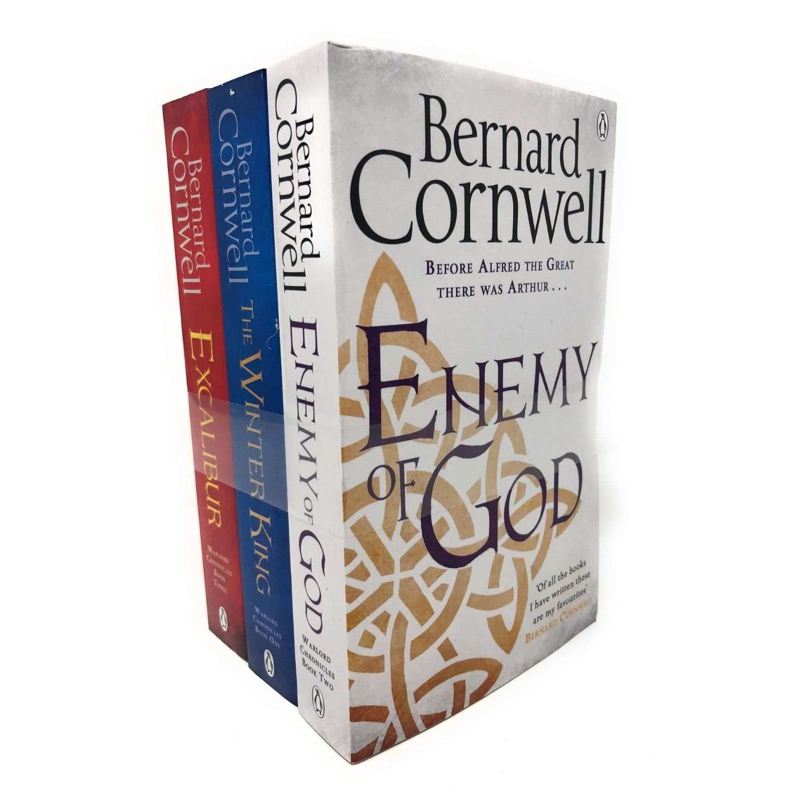 Bernard Cornwell The Warlord Chronicles– 3 Book Collection Set | Epic Historical Fiction of Warriors, Battles & Adventure in Ancient England