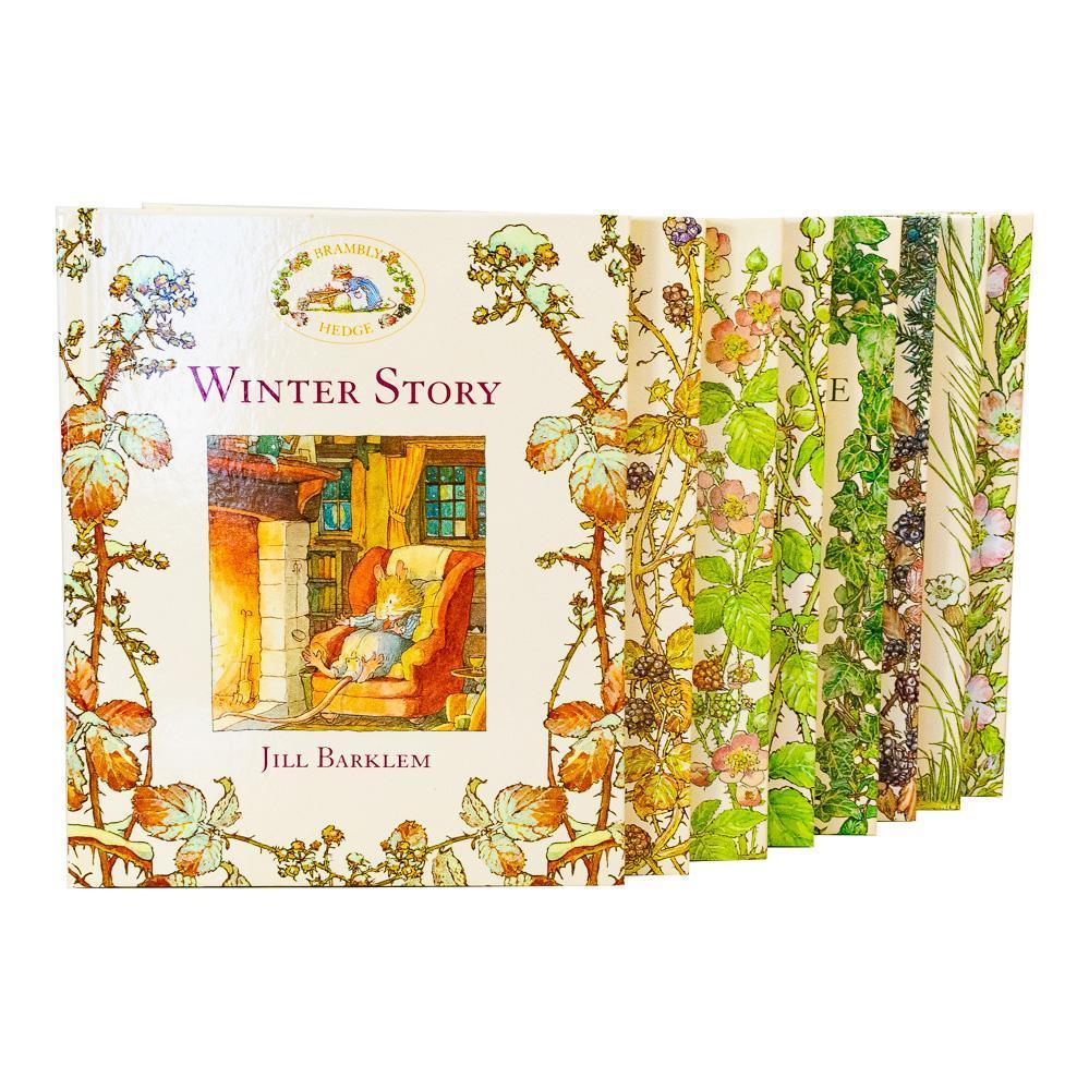 Brambly Hedge 8 Books Box Set by Jill Barklem – Hardback Children's Classics Full of Nature, Adventure, and Timeless Illustrated Tales!