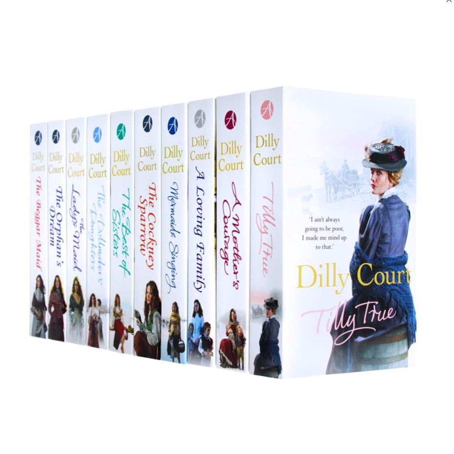 Dilly Court Series 10 Book Collection Set (Tilly True, A Mother's Courage, The Lady's Maid & More) | Paperback