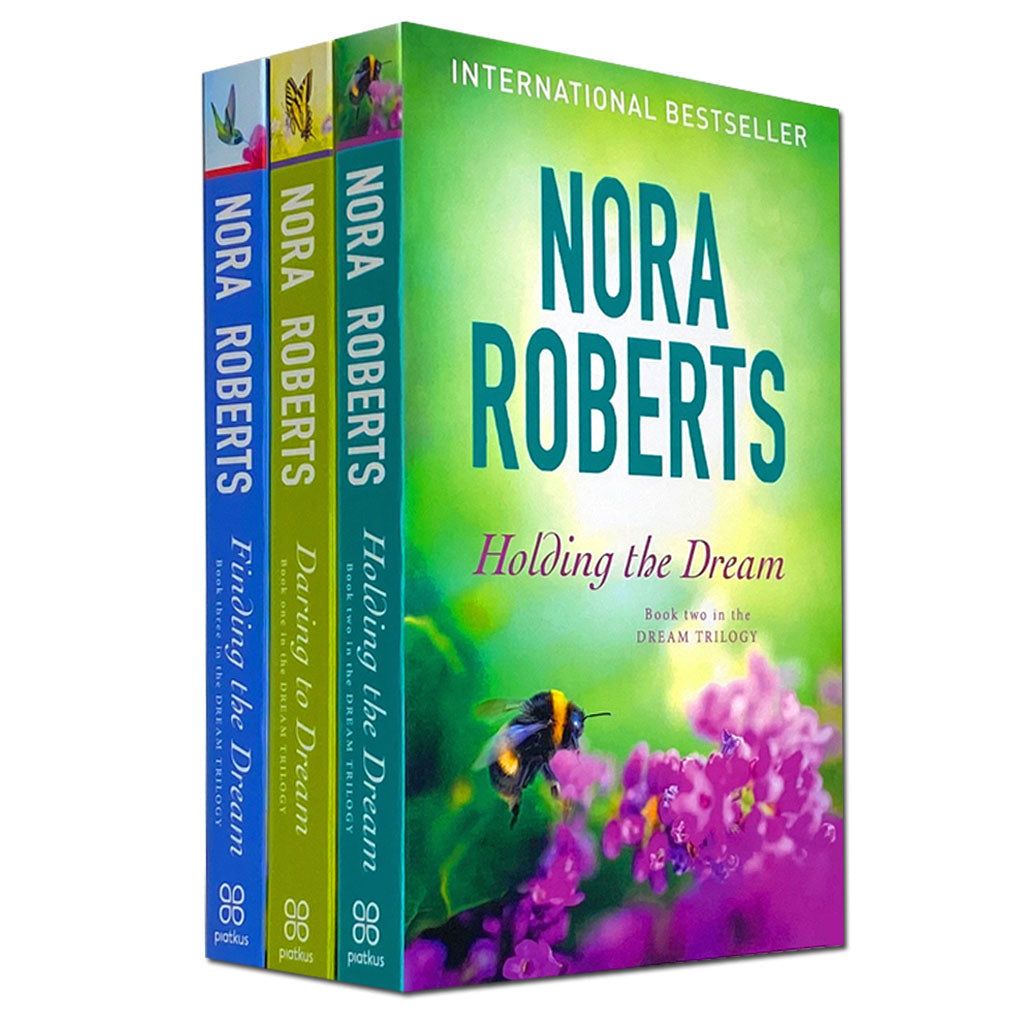 Nora Roberts Dream Trilogy Collection – 3 Paperback Book Set | Bestselling Romance Series, Emotional Love Stories & Engaging Fiction for 12+ years