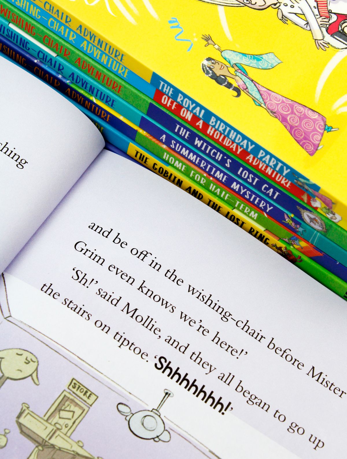 Enid Blyton The Wishing-Chair Short Stories Collection | 8 Books Box Set | Magical Adventure, Fantasy, Children's Fiction, Family Fun & Exploration