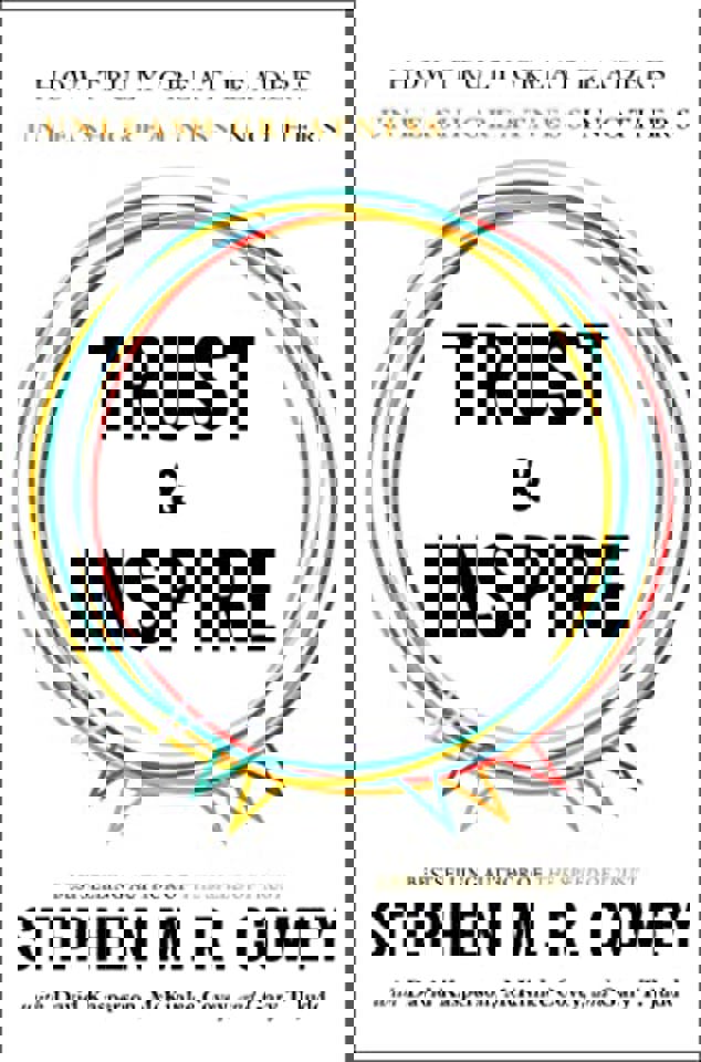 Trust & Inspire Book by Stephen M. R. Covey | Leadership, Trust, Influence, Collaboration, Success, Business Strategies & Personal Development