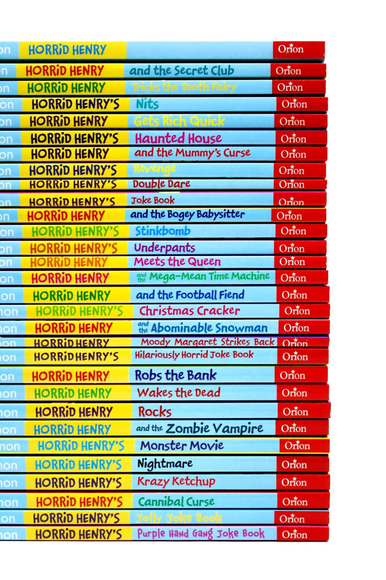 Horrid Henrys Loathsome Library 30 Books Collection Box Gift Set Franc