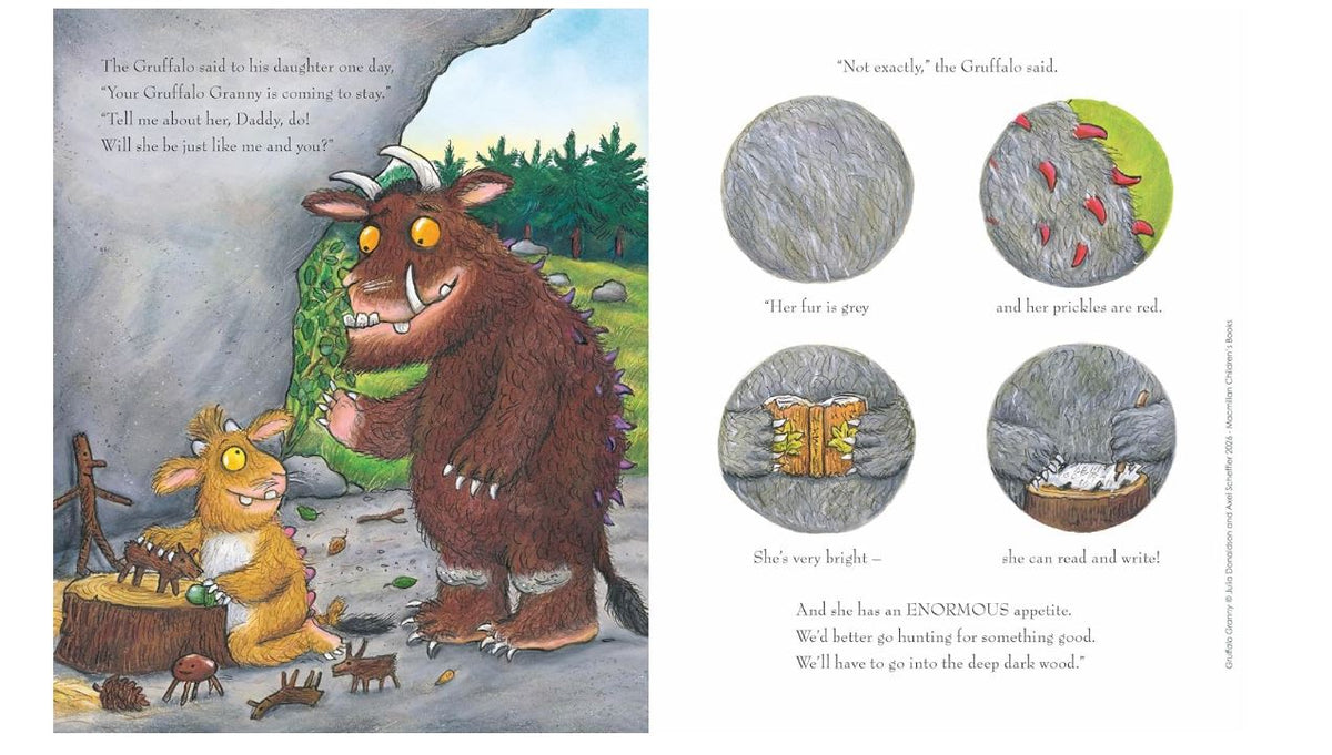 Gruffalo Granny by Julia Donaldson & Axel Scheffler – The Gruffalo's Brand-New Picture Book Adventure | Funny Rhyming Story for Children | Hardcover