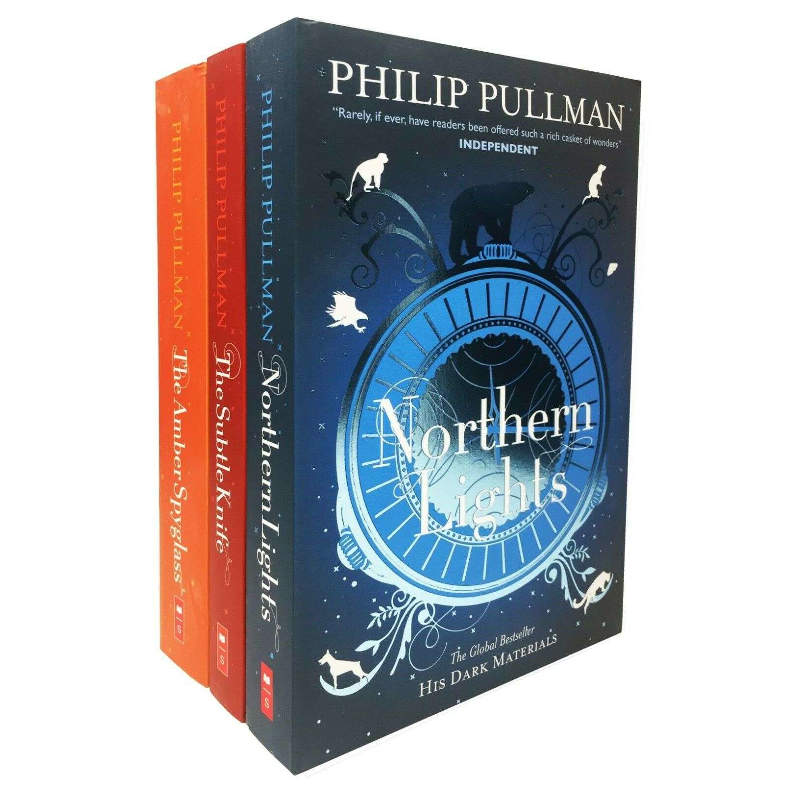 His Dark Materials Trilogy 3-Book Collection by Philip Pullman | Fantasy Adventure for Young Adults | Magical Realism, Parallel Worlds & Coming of Age