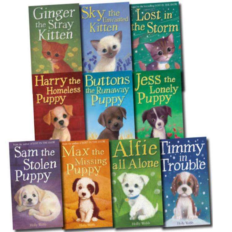 Holly Webb 10 Book Collection Set – Puppy and Kitten Stories for Kids | RSPCA Series 1, Children's Pet Books, Animal Adventures, Fun Reading for Kids
