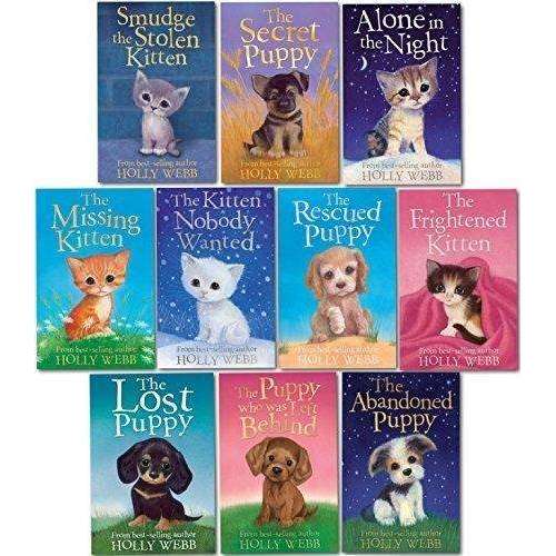 Holly Webb Puppy & Kitten Rescue Series 2 – 10 Book Collection | Heartwarming Animal Stories, Pet Adventures & Fun Fiction for Young Readers