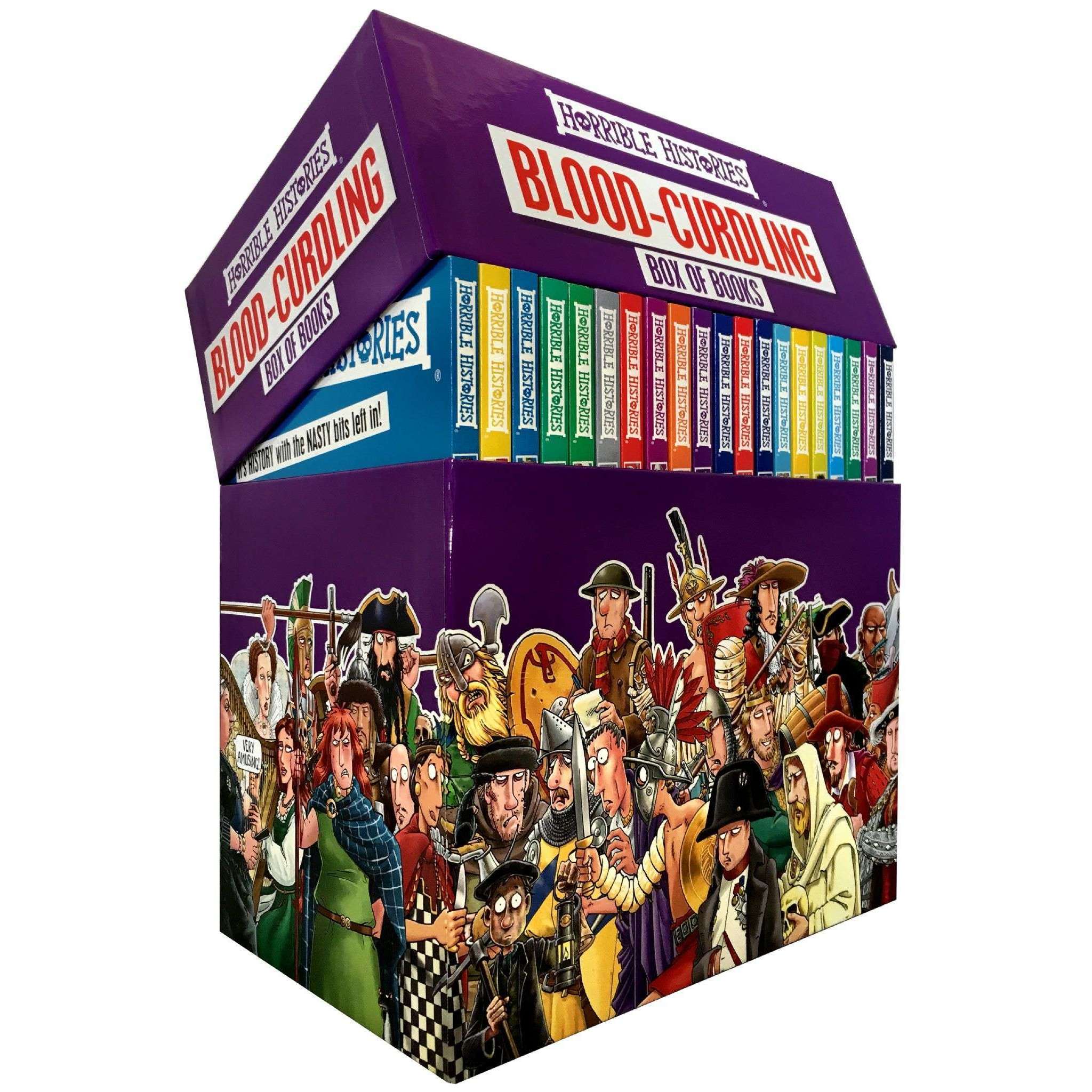 Horrible Histories Collection: 20 Blood Curdling History Books