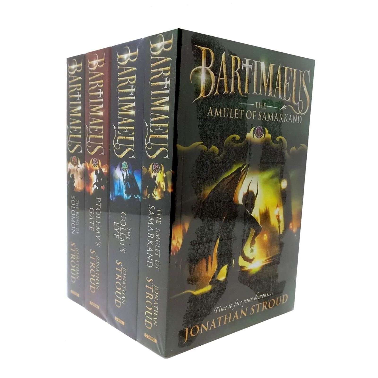 Jonathan Stroud The Bartimaeus Series – 4  Book Collection Set | Epic Children's Fantasy Adventure, Magic & Mystery for Young Readers & Kids
