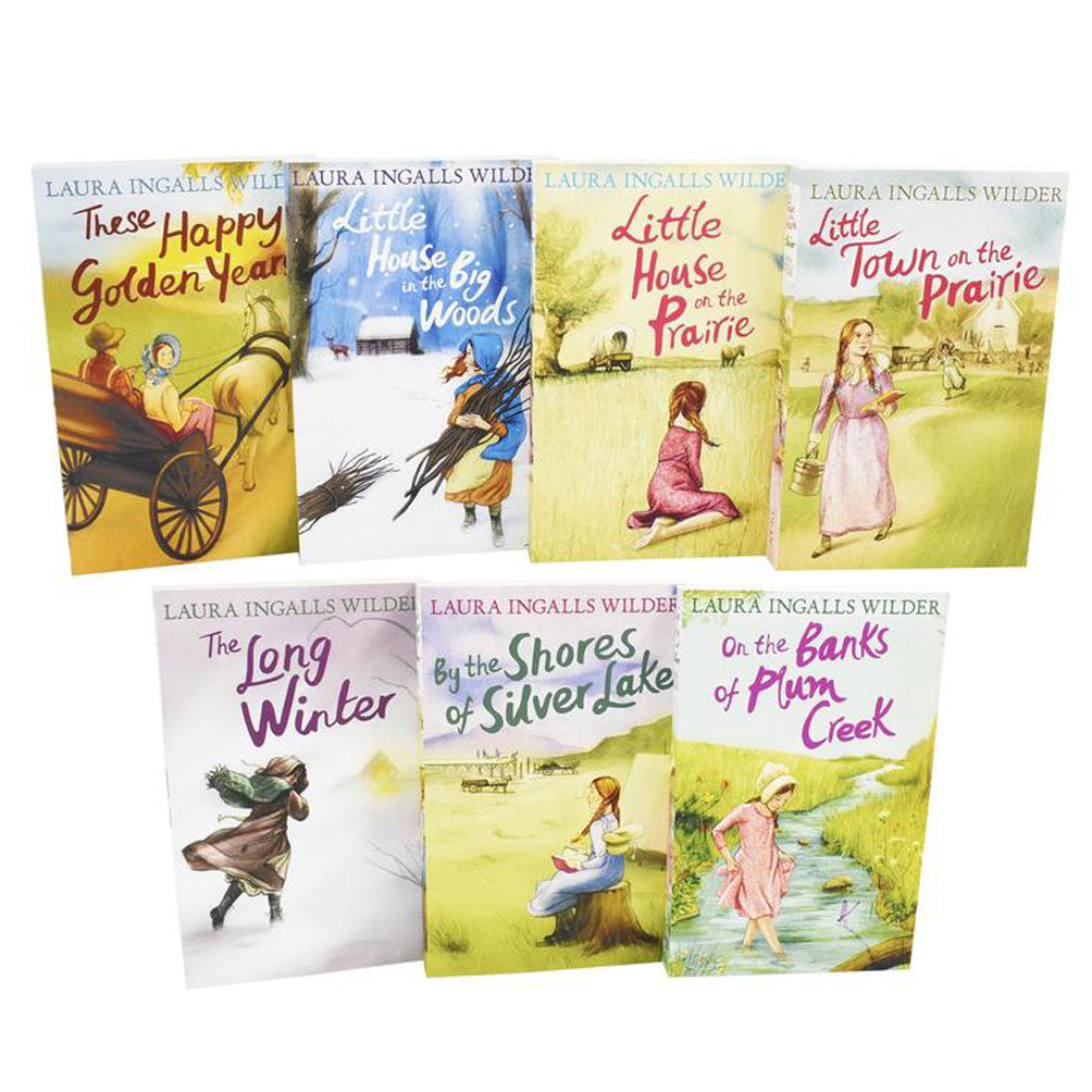 Little House on the Prairie Collection– 7 Book Set by Laura Ingalls Wilder | Classic Children's Books, Family Stories & Historical Adventure