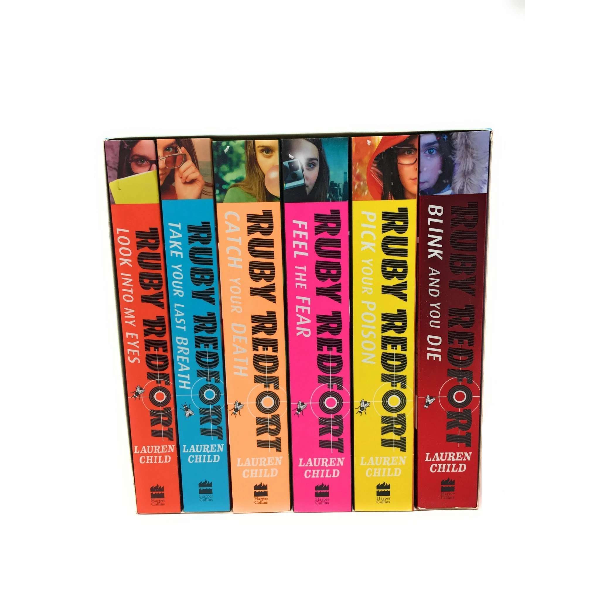 Lauren Child Ruby Redfort 6-Book Collection | Mystery & Adventure Series for Kids – Look Into My Eye, Feel the Fear & More | Fun Detective Stories