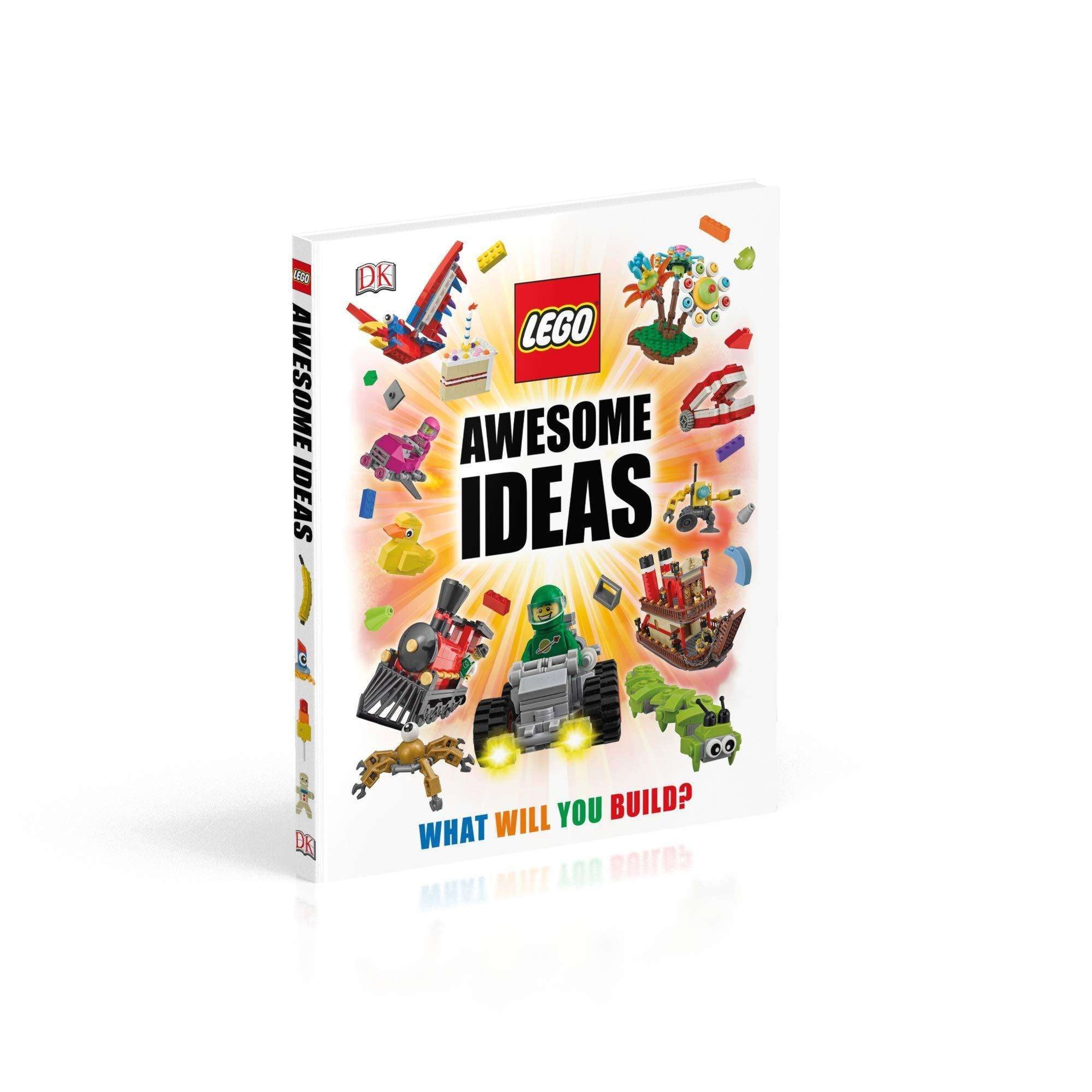 LEGO Awesome Ideas Book by Daniel Lipkowitz [Hardback]| Fun & Creative Building Projects for Kids – Imaginative Play, Crafts & Construction Activities