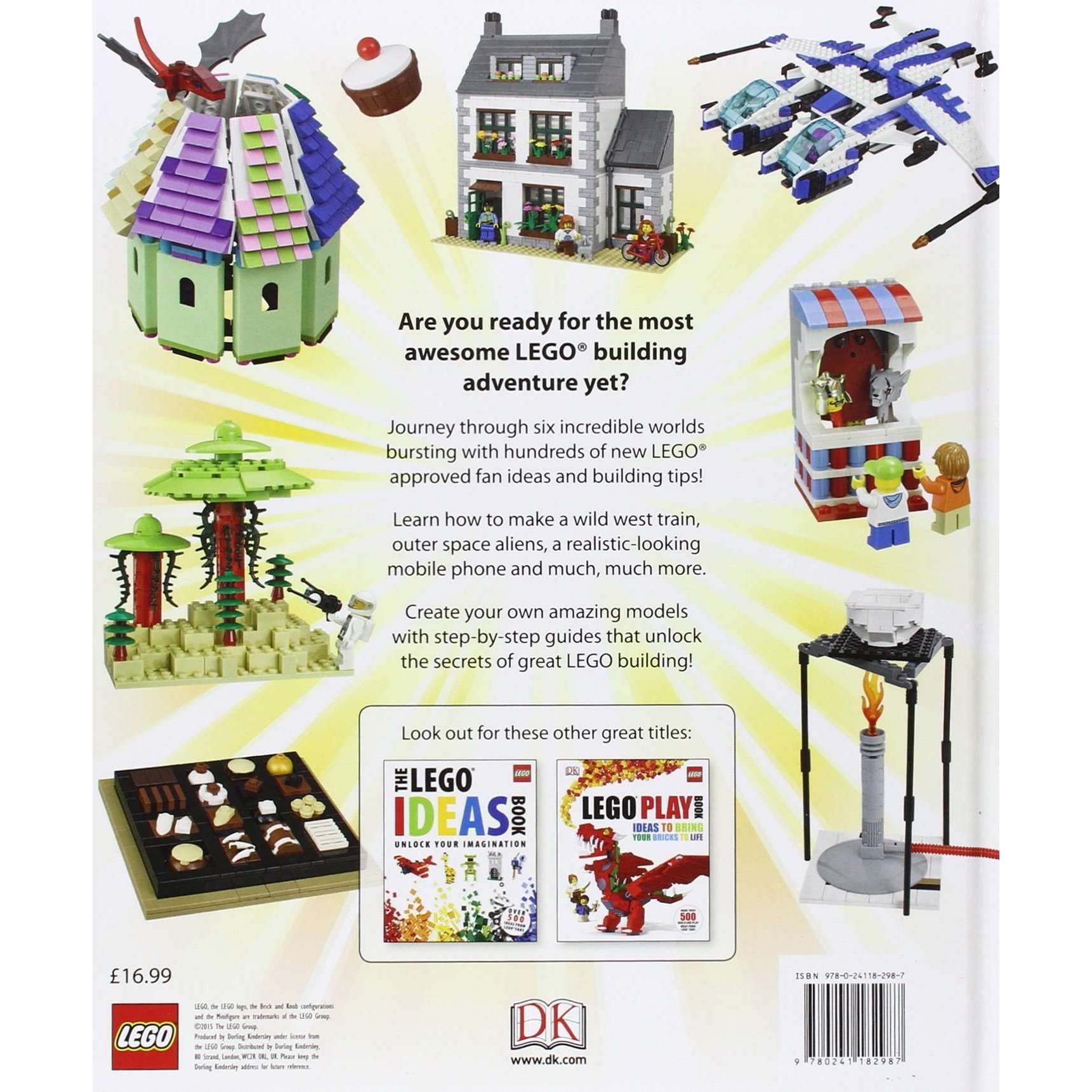 LEGO Awesome Ideas Book by Daniel Lipkowitz | Fun & Creative Building Projects for Kids – Imaginative Play, Crafts & Construction Activities