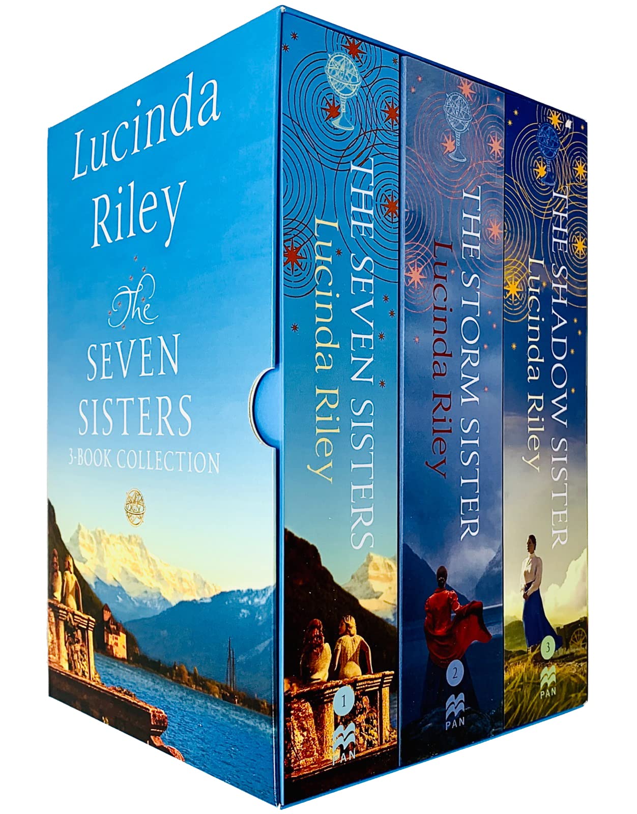Lucinda Riley The Seven Sisters Series: 3-Book Paperback Collection – Fiction Drama, Family Adventure, Mystery, Relationships & Emotional Journey