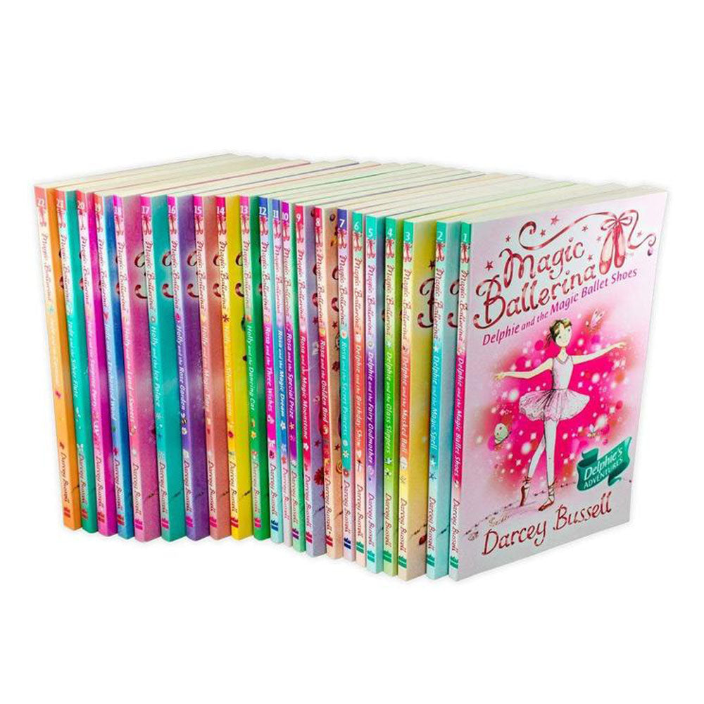 Magic Ballerina 22 Book Collection by Darcey Bussell– Children's Fiction Series with Ballet, Dance, Adventure & Magic Shoes | Fun Reading for 8+ years