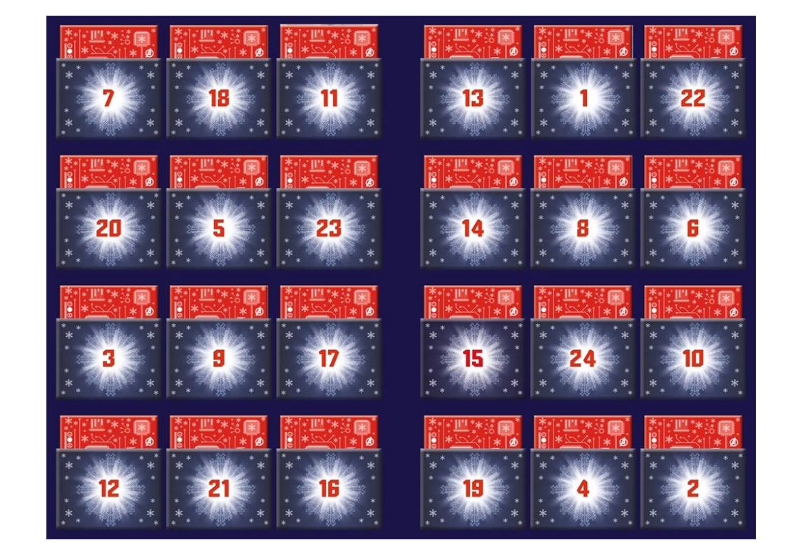 Marvel Advent Calendar – 24 Mini Storybooks Collection | Christmas Countdown for Kids